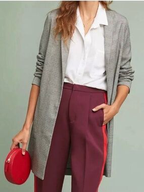 Anthropologie Samantha Dru Longline Jacket